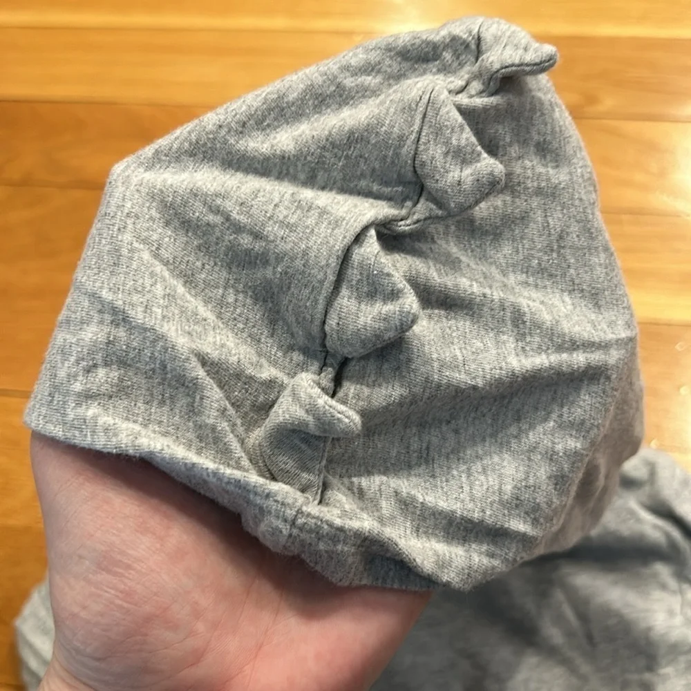 Gray Hoodie with Dinosaur Design